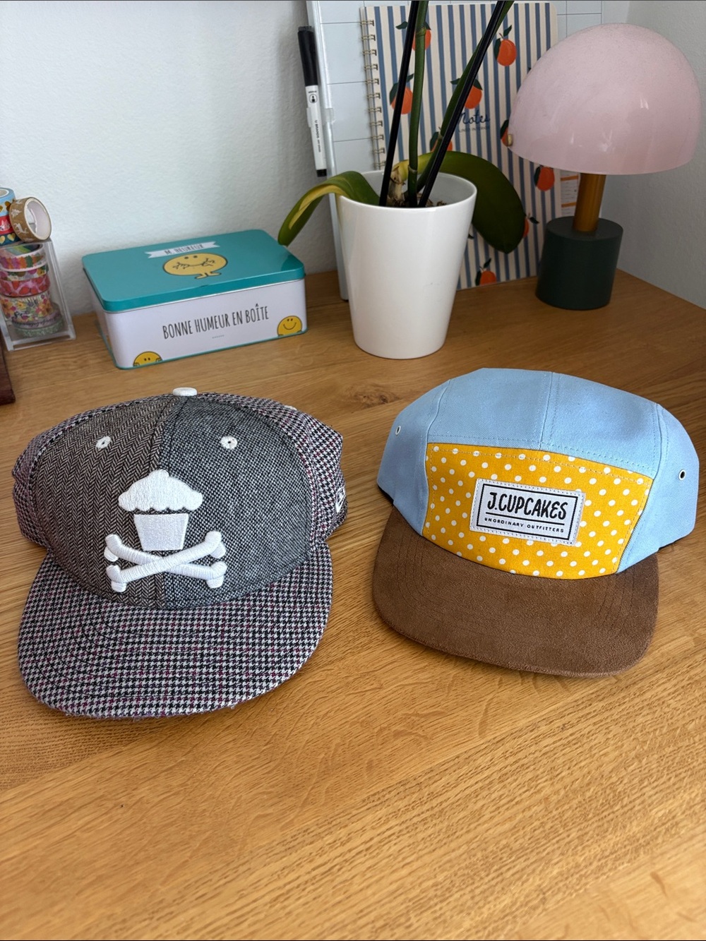 Johnny Cupcakes x New Era hats